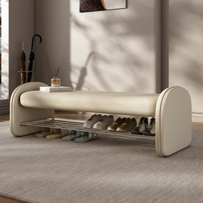 47.2in Shoe Storage Bench