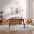 Wathen Fabric Upholstered Swivel Dining Arm Chair-1386102644