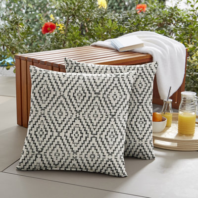 Housse et insert de coussin décoratif intérieur / extérieur Lemario