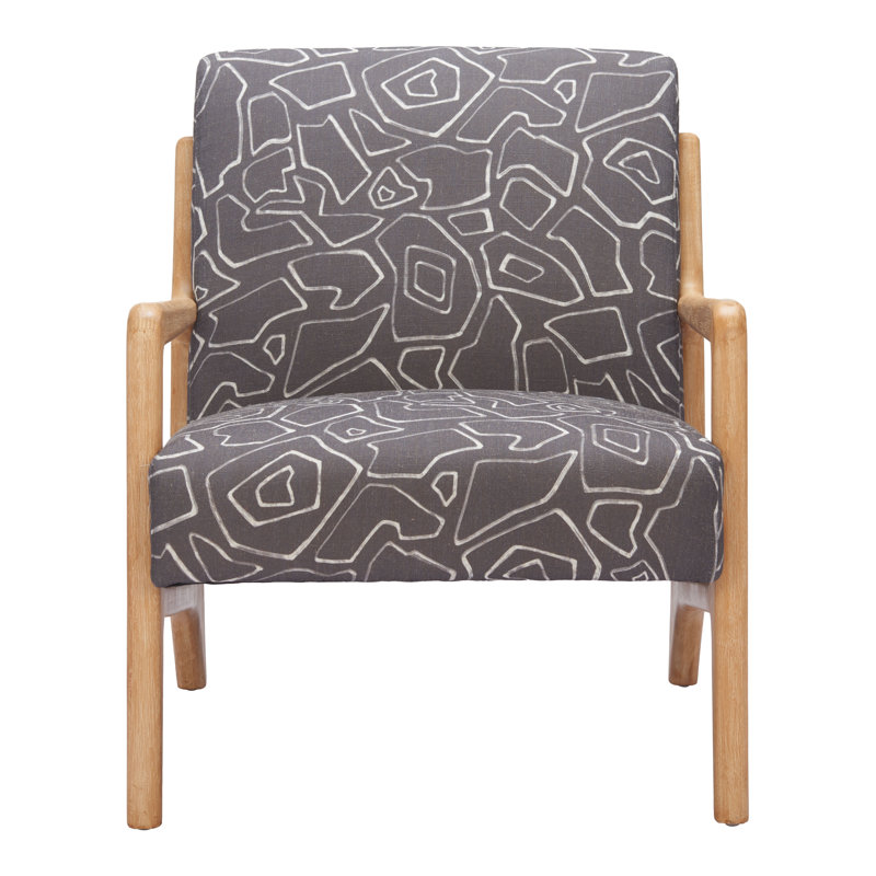 Chaise d'appoint avec fauteuil d'appoint, Gris