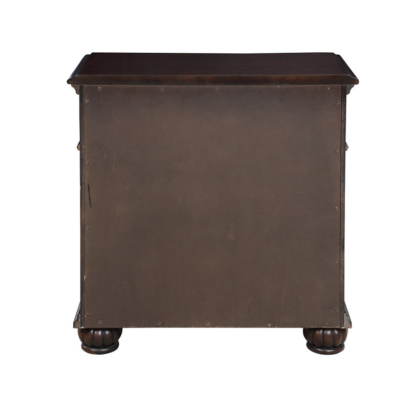 MAXIMUS 33'' W Solid Wood Nightstand