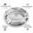 19" Oval Undermount Sink