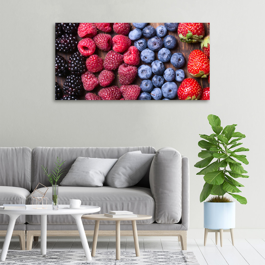 Waldfrüchte - Kunstdrucke auf Leinwand - Wrapped Canvas