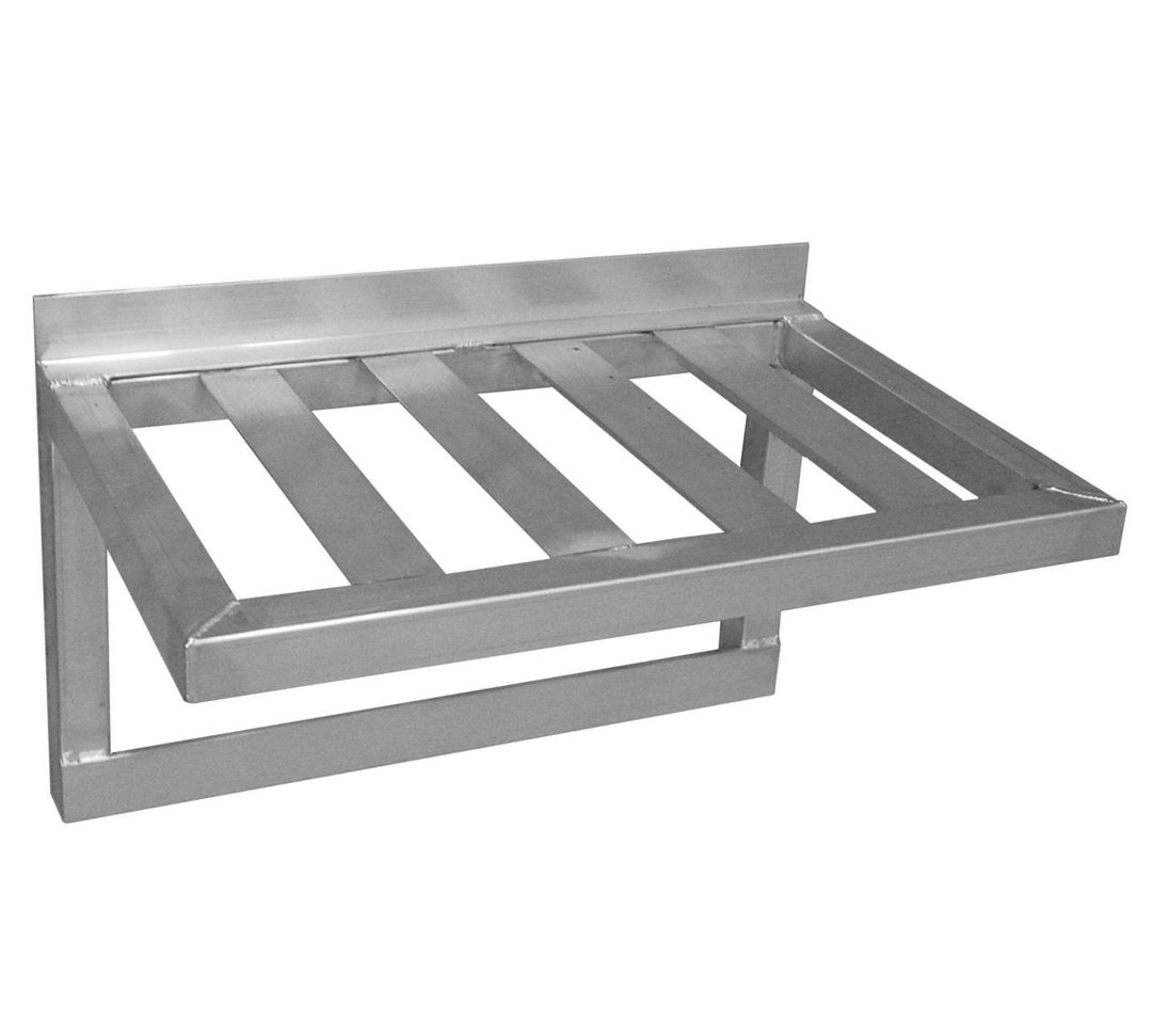 Pot Rack Wall 15.75" H Shelving Unit PVIFS 