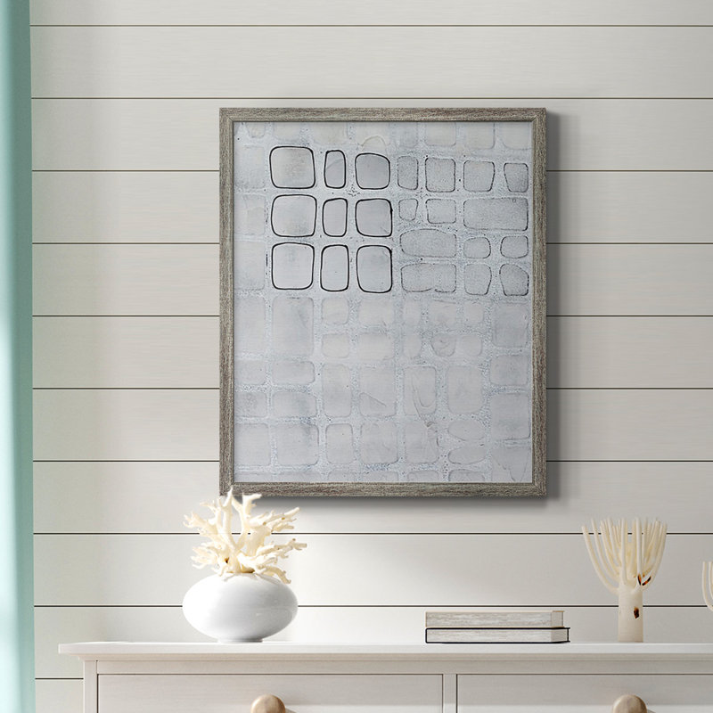 Toile encadrée de qualité supérieure Lumen Color I - prête à être accrochée, Gris, H 24 po x l 20 po