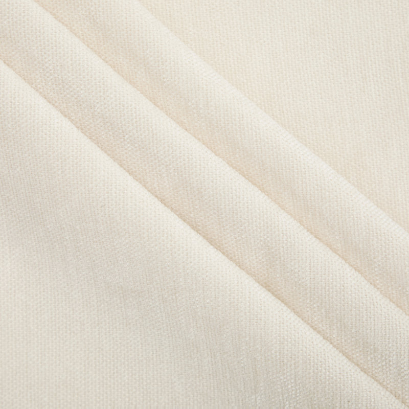 Canapé modulaire capitonné à deux places, chenille beige, dossier réglable