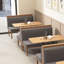 Banc de bar en similicuir restaurant Cafe