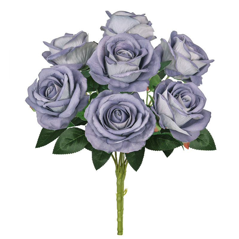 Velours rosier, Bleu gris