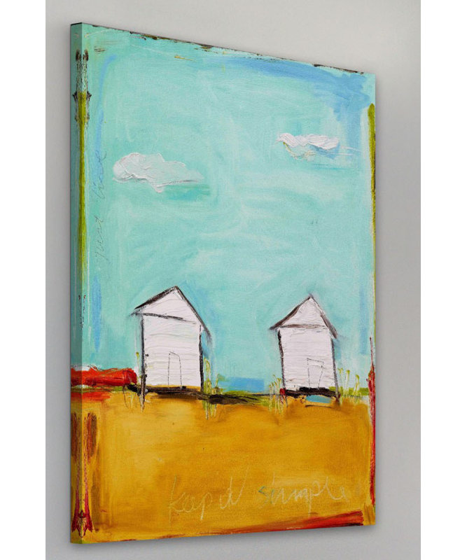 Keep It Simple by Tori Campisi - Wrapped Canvas Print, 152cm H x 101cm W x 3.8cm D