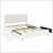 Patented  Patented 2-Drawers Storage Bed Queen Size Ivory Boucle Upholstered Platform Bed, Tufted Headboard,No Box Spring Needed