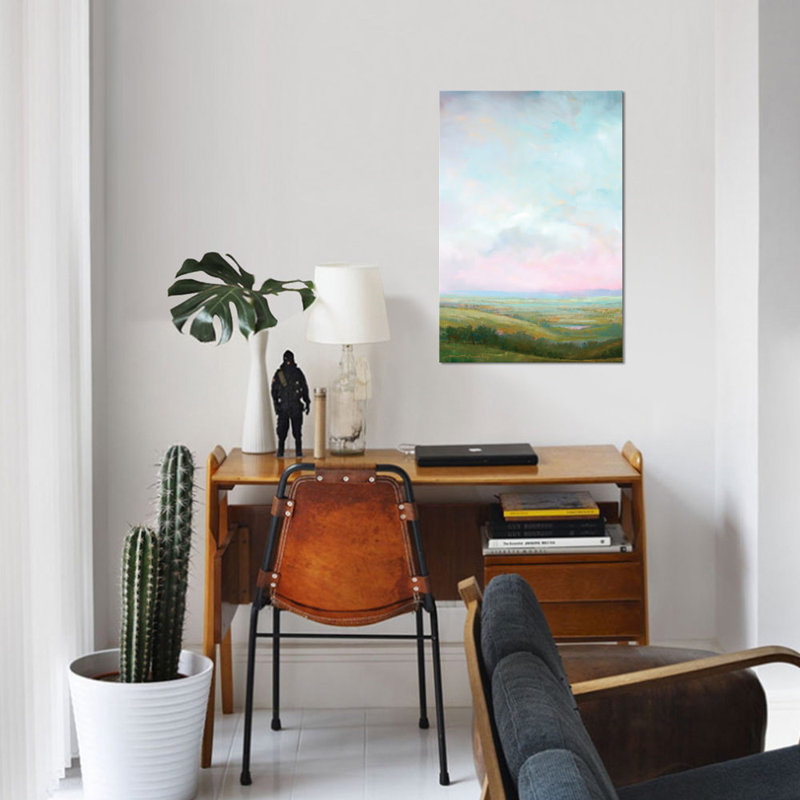 «Evening Glow» par William McCarthy, reproduction d'art sur toile tendue, H 60 po x l 40po x P 1,5 po, Toile tendue