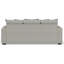 Mornimont 94'' Upholstered Sofa with Comfort Coil Seating and 5 Included Accent Pillows-996042982