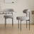 Chantele 19.3'' H Tufted Upholstered Metal Side Chair-309912137