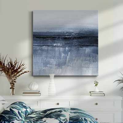 Severn In Cyan II-Premium Gallery Wrapped Canvas - Ready to Hang