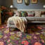 Clarke & Clarke Floral Digitally Printed 152cm X 230cm Area Rug