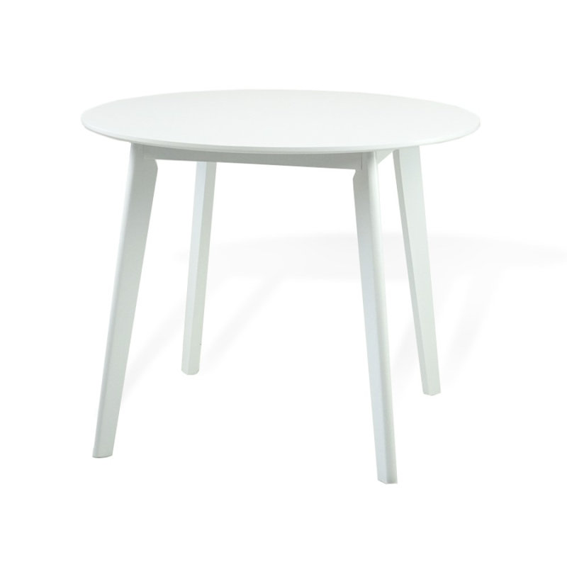 Table de salle à manger Clowers Conte, Blanc
