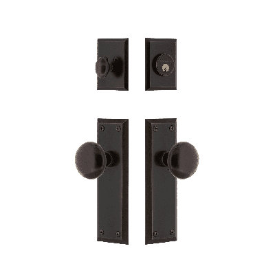 Nostalgic Warehouse New York Entry Set with New York Knob