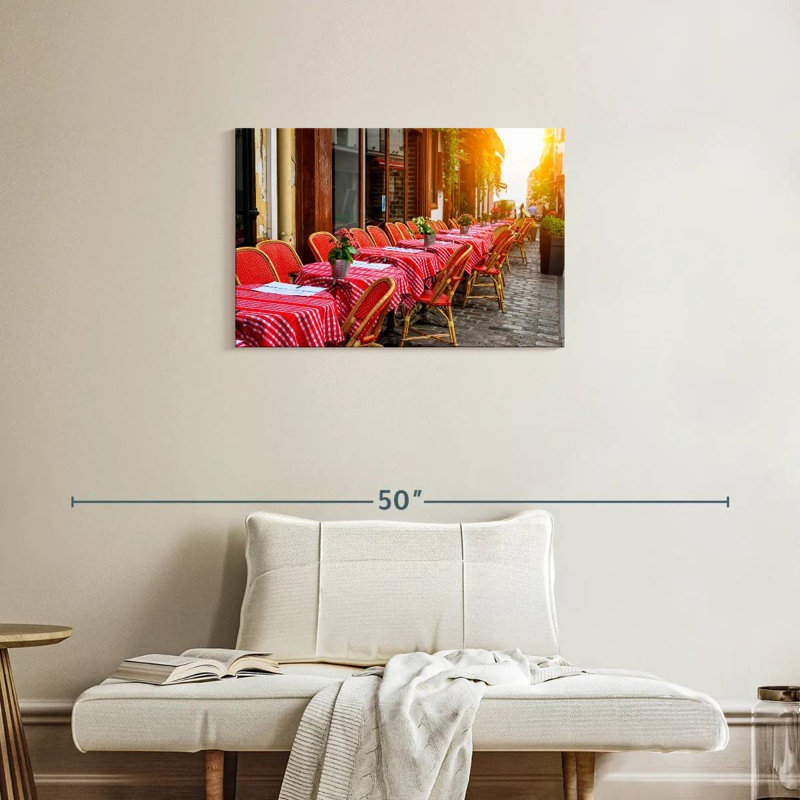 Café Sirci Street, H 20 po x l 30 po