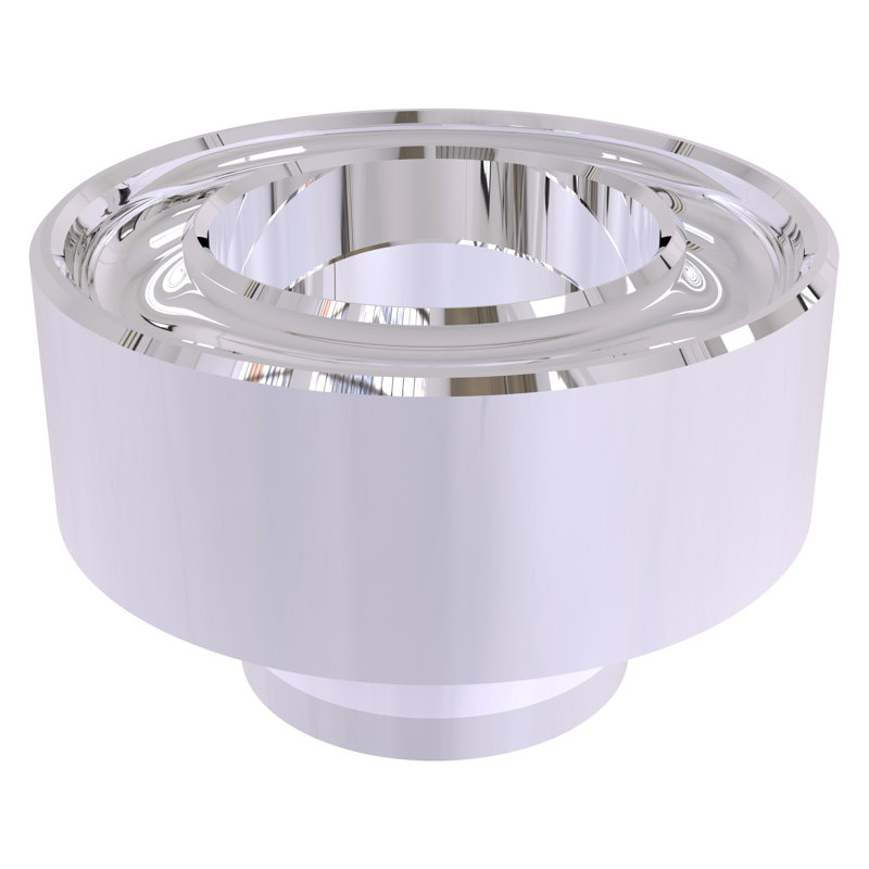 Photophore en laiton 1,75 po, Chrome poli