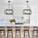 5- Light Dimmable Candle-Style Geometric Square / Rectangle Chandelier