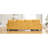 Yellow Chenille U-Shaped Sectional With Dual Chaise Lounges, Side Storage Functionality, And Soft Armrest Cushions For Outdoor Living  If Applicable Spacious Room Conversation Piece Pockets, In-977977225