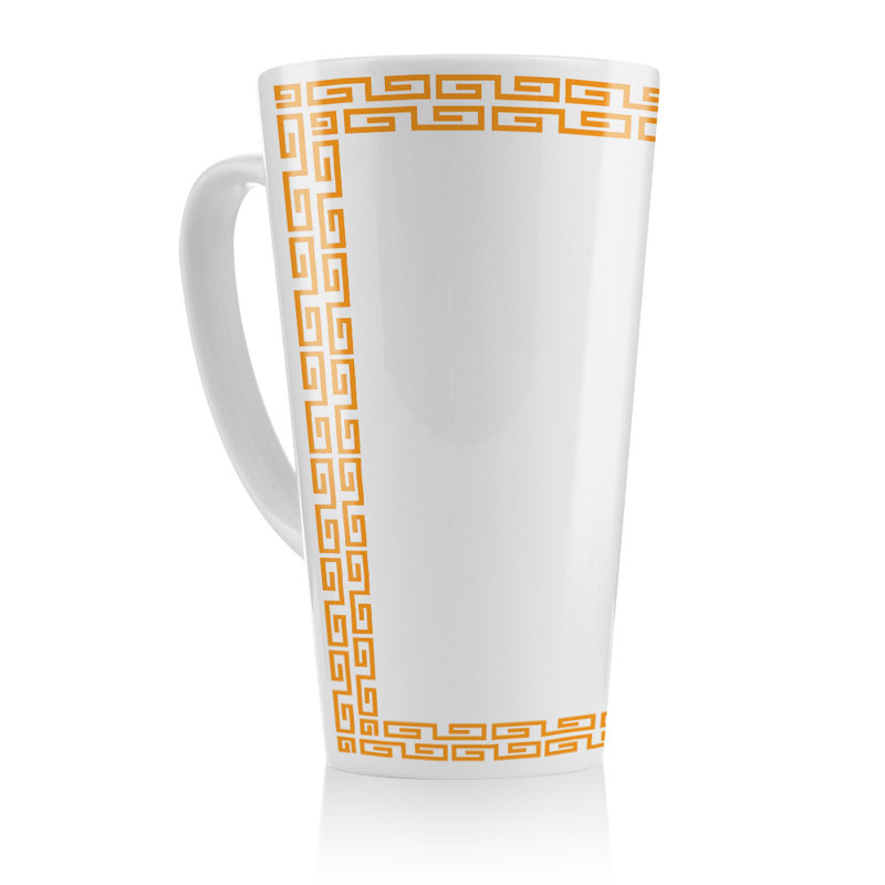 Egyptian Border Latte Mug