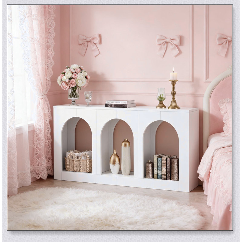 Stylish Arches Side Table,Entryway Table,Stable Console Table