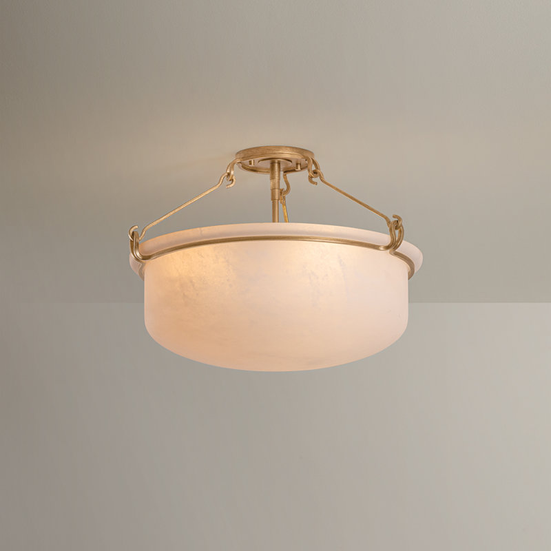 Fieldston Table Lamp, 14.25" H x 21.75" W x 21.75" D, 3 Lights