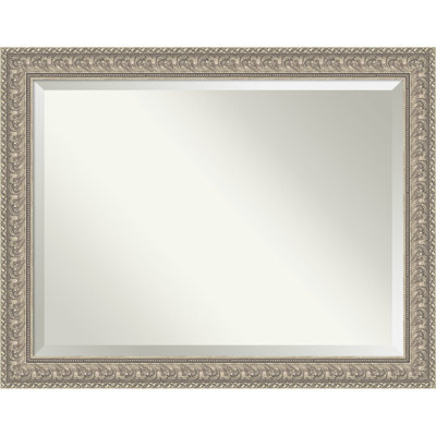 Azhineh Silver Beveled Framed Wall Mirror