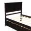 Lit plateforme avec rangement-810349368