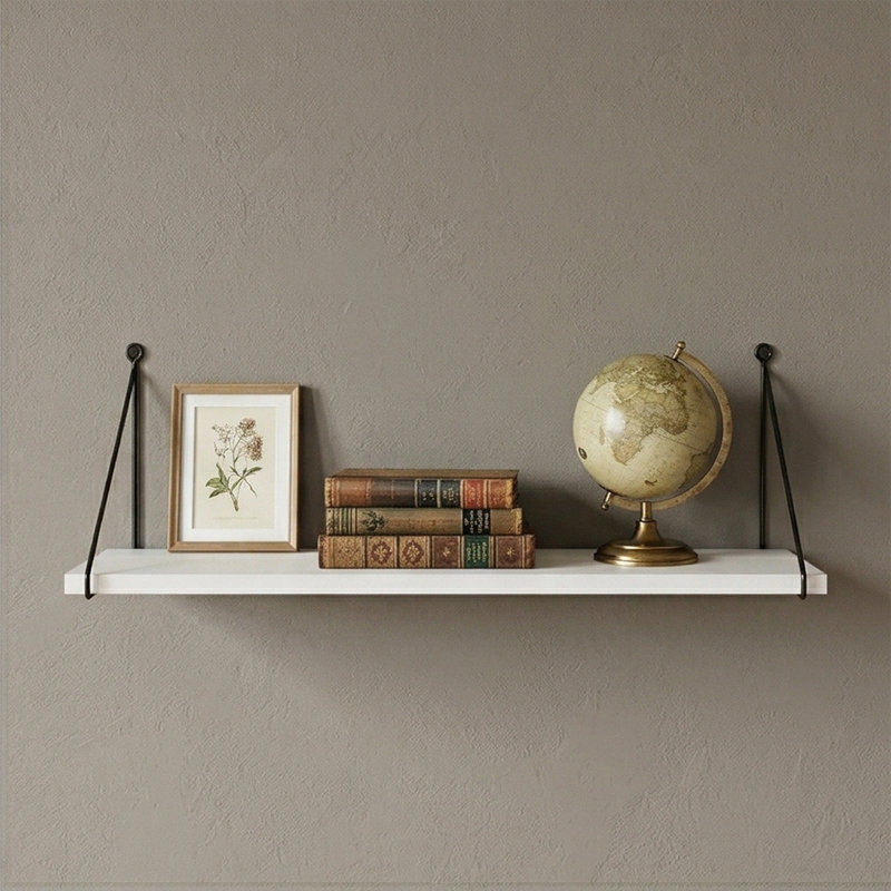 Calyx 28" Modern Floating Wall Shelf