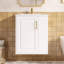 Meuble-lavabo moderne avec rangement latéral