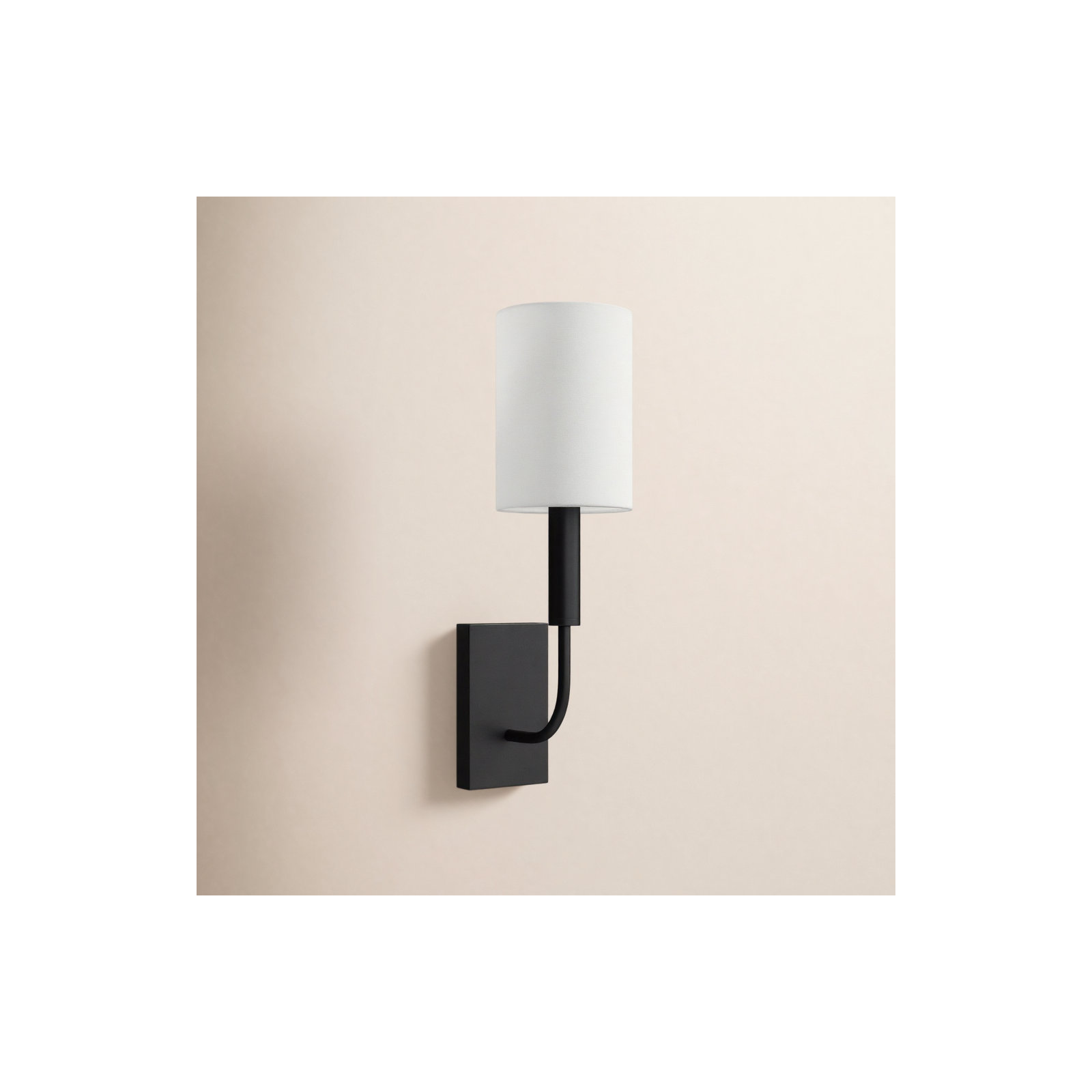 Tedder Single Light Dimmable Candle Wall Light, Aged Iron