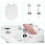 Dejhanae Soft Close Oval Standard Toilet Seat