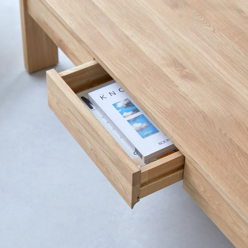 Eden Solid Wood Single Coffee Table
