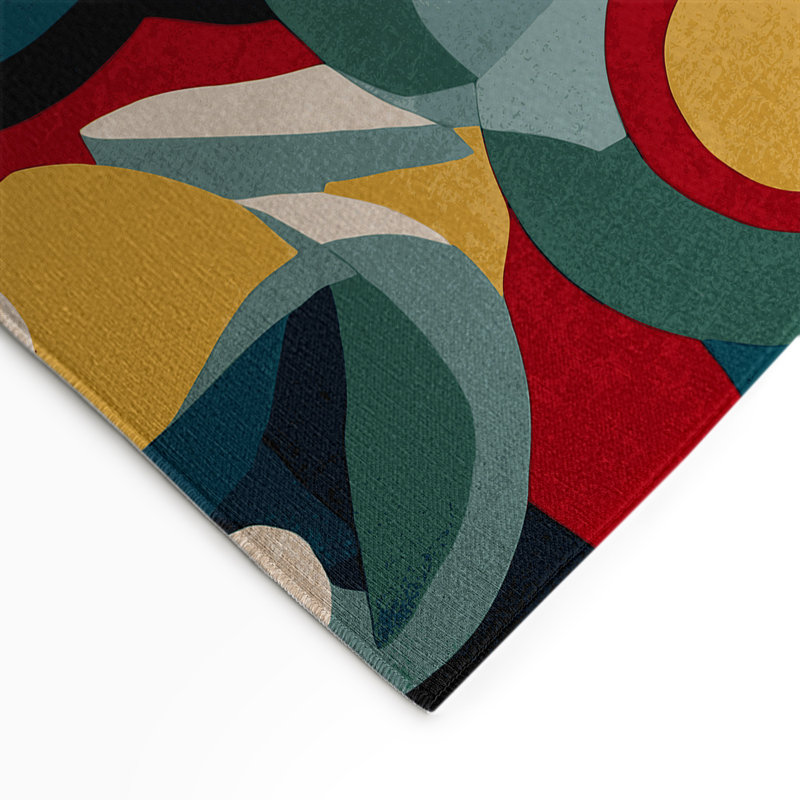 Perky Stomp Indoor And Outdoor Area Rug, Rectangle 2' x 3'