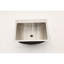 Évier en acier inoxydable nickel brossé 21 x 17 po - Pour nettoyer la saleté et la saleté, salle de bain encastrée 21 po x 17 po facile à nettoyer