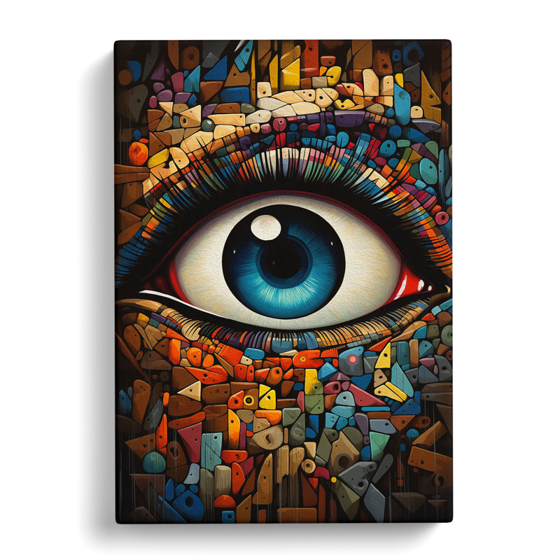 Eye Orphism - No Frame Print, 50cm H x 35cm W x 3cm D