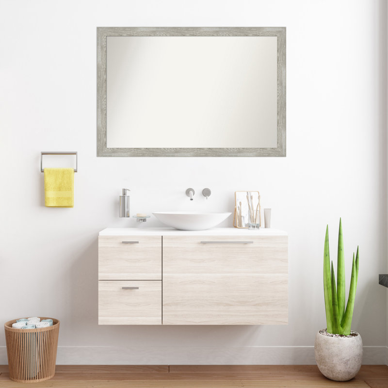 Miroir de salle de bain Regen, Rectangle, 28,5 po x 41,5 po