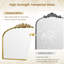 Miroir mural en verre Kiany -1723265850-1714325954