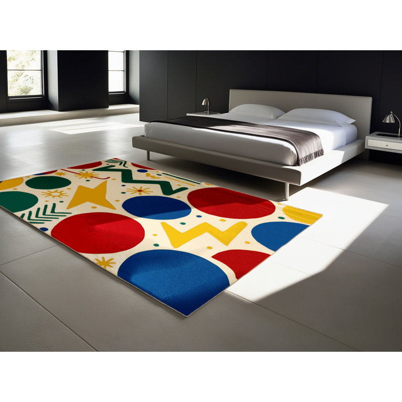 Tapis rétro Riff, Rectangle 6 pi x 9 pi