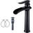 Single-handle Bathroom Faucet with Drain Assembly-129257941