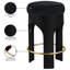 Tabouret de comptoir rembourré en velours Bocceli-1008462359-1008462354