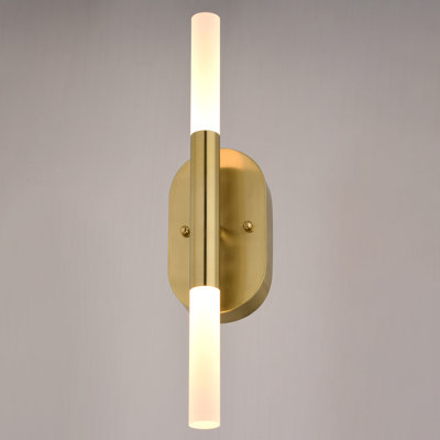 Luminaire de salle de bain intégré à DEL 2 lumières Traviona