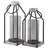 17'' H Metal Tabletop Lantern