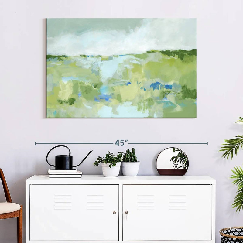 Avery Spring Green I, 26" H x 39" W