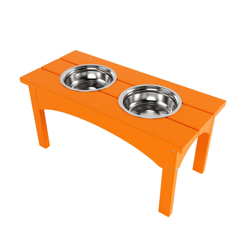 Mangeoire double Hadburg, Orange