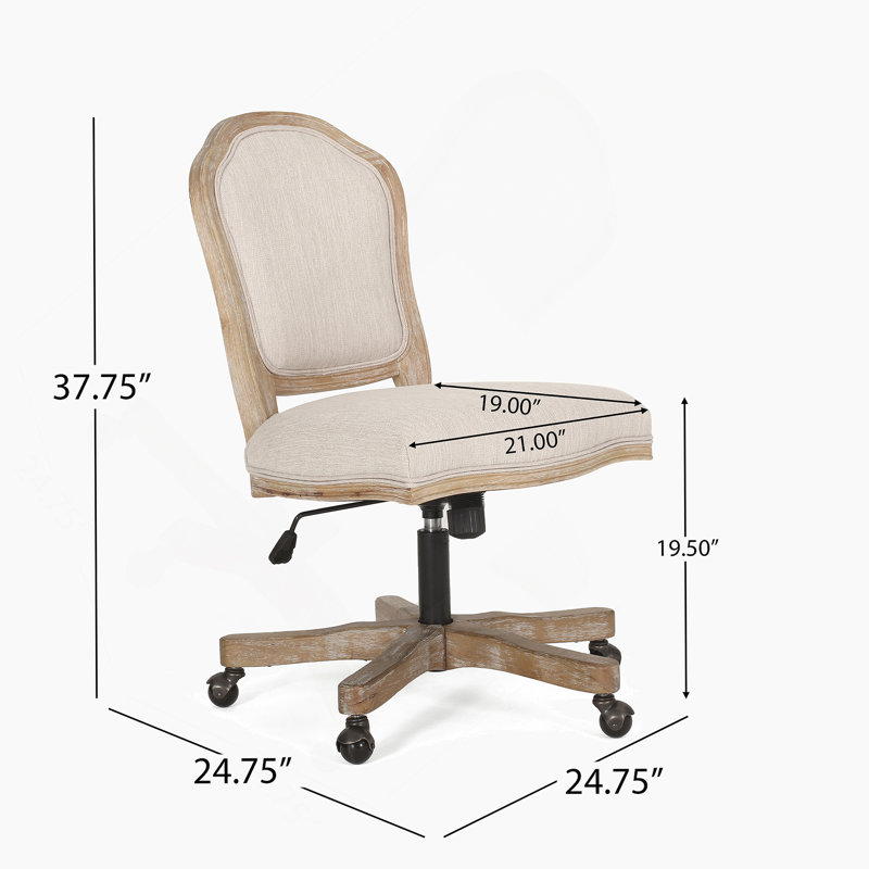 Chaise de bureau pivotante et élévatrice