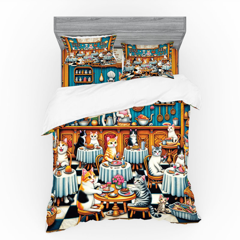 Polyester Duvet Cover, King Duvet Cover + 3 Additional Pieces