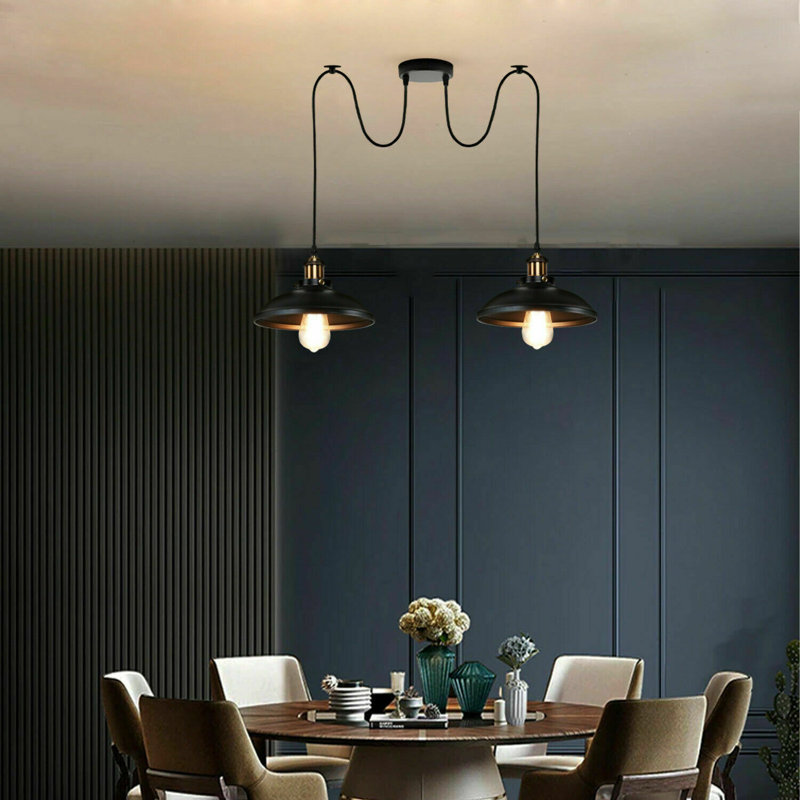 Hinkle 2 - Light Cluster Pendant, Black